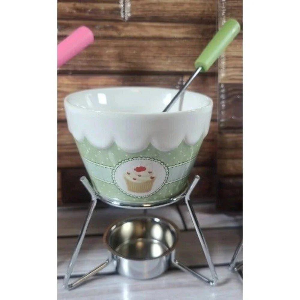 Fondue Cheese Chocolate Tea Light Candle